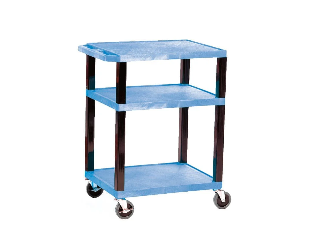 Service Trolley with Coloured Shelves - Image 8